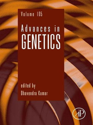 cover image of Advances in Genetics